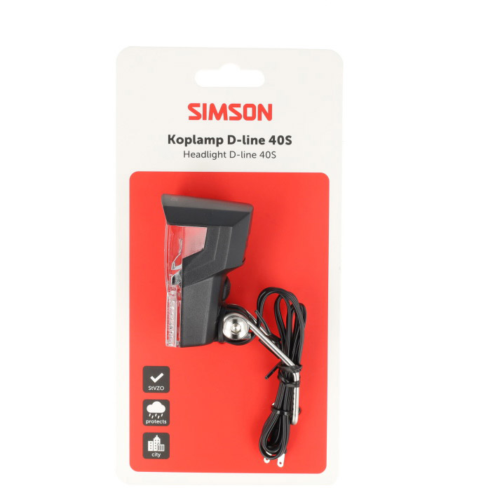 Simson koplamp Aurora D-line 40S