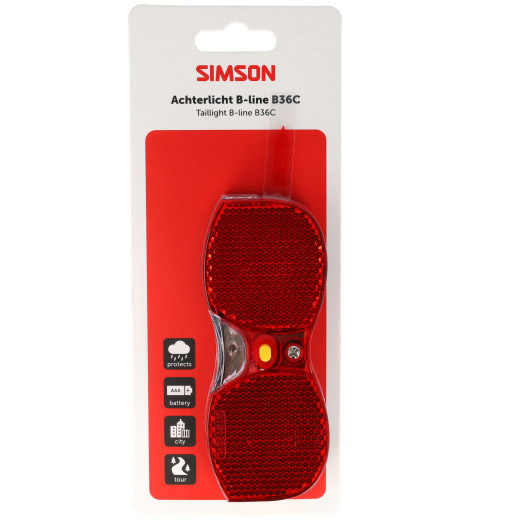 Simson achterlicht Aurora B-line B36C