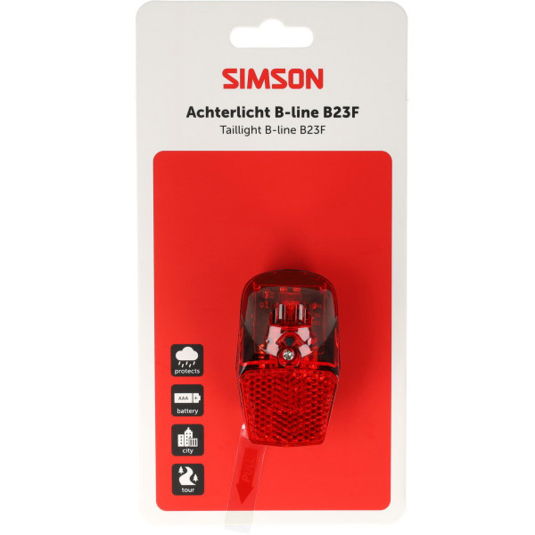 Simson achterlicht Aurora B-line B23F