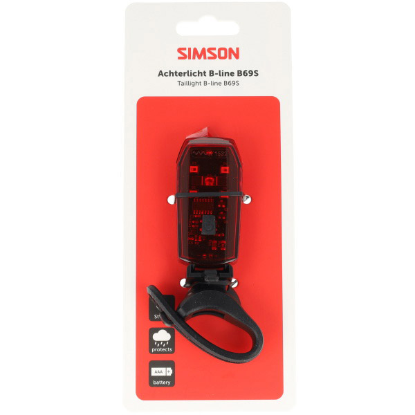 Simson achterlicht Aurora B-line B69S