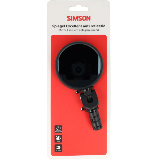 Simson spiegel Rond Excellent anti-reflecterend