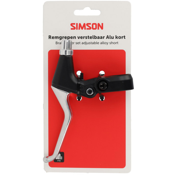Simson remhendelset verstelbaar korte greep alu zw