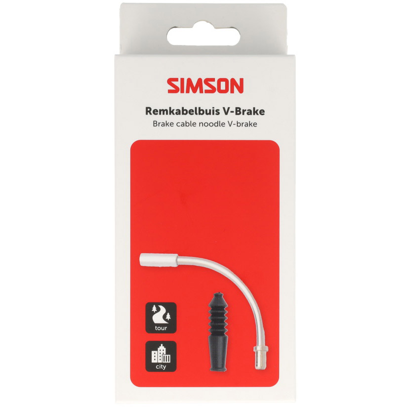 Simson remkabelbuis V-brake inclusief rubber