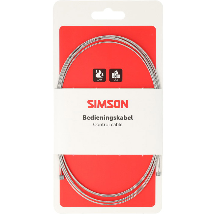 Simson versnelling binnenkabel derailleur RVS