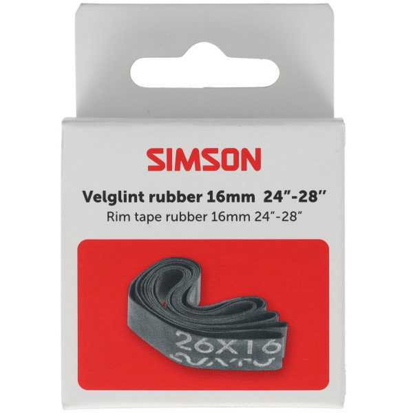Simson velglintrubber 24"-28'' 16mm breed