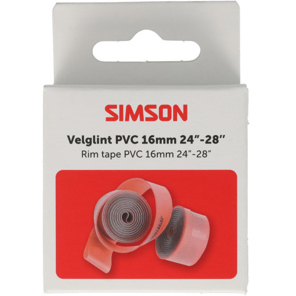 Simson velglint 24'' -28'' 16mm strong PVC