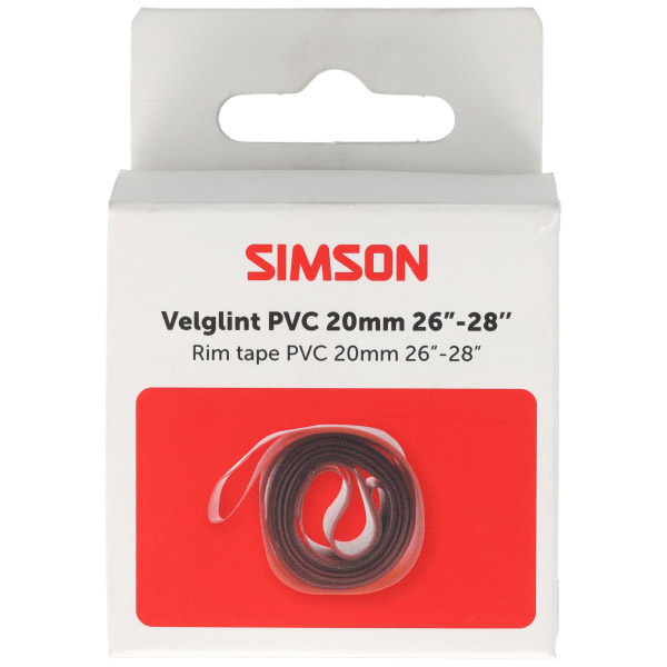 Simson velglint 24'' -28'' 20mm strong PVC