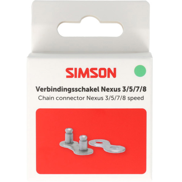 Simson verbindingsschakel Nexus 1/2"x3/32" 3/5/7/8v