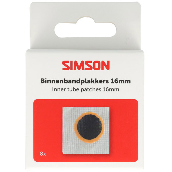 Simson binnenbandpleister 16mm (8st)