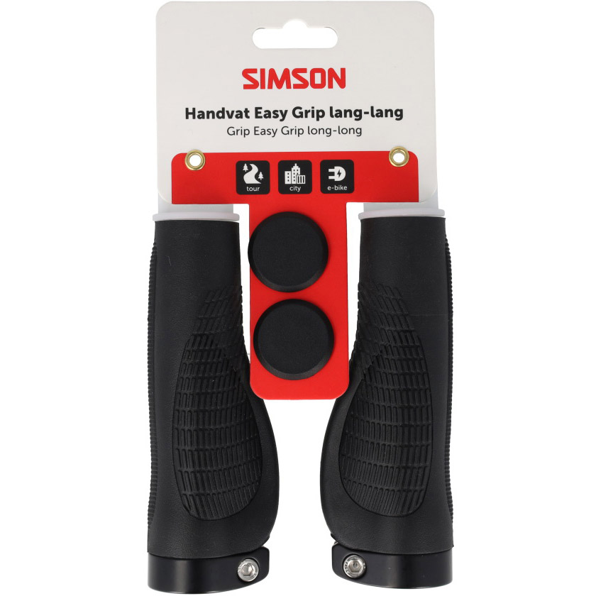 Simson handvatset Easy Grip lang
