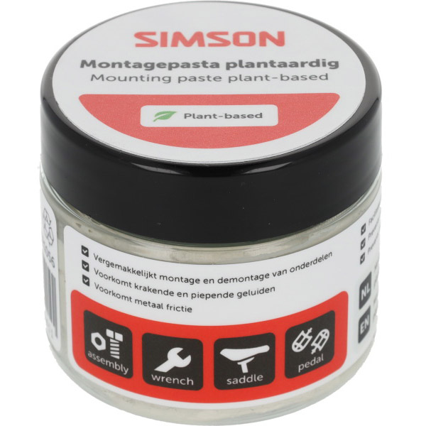 Simson montagepasta plantaardig