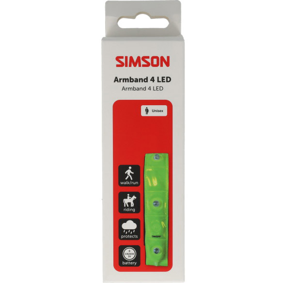 Simson reflectie armband