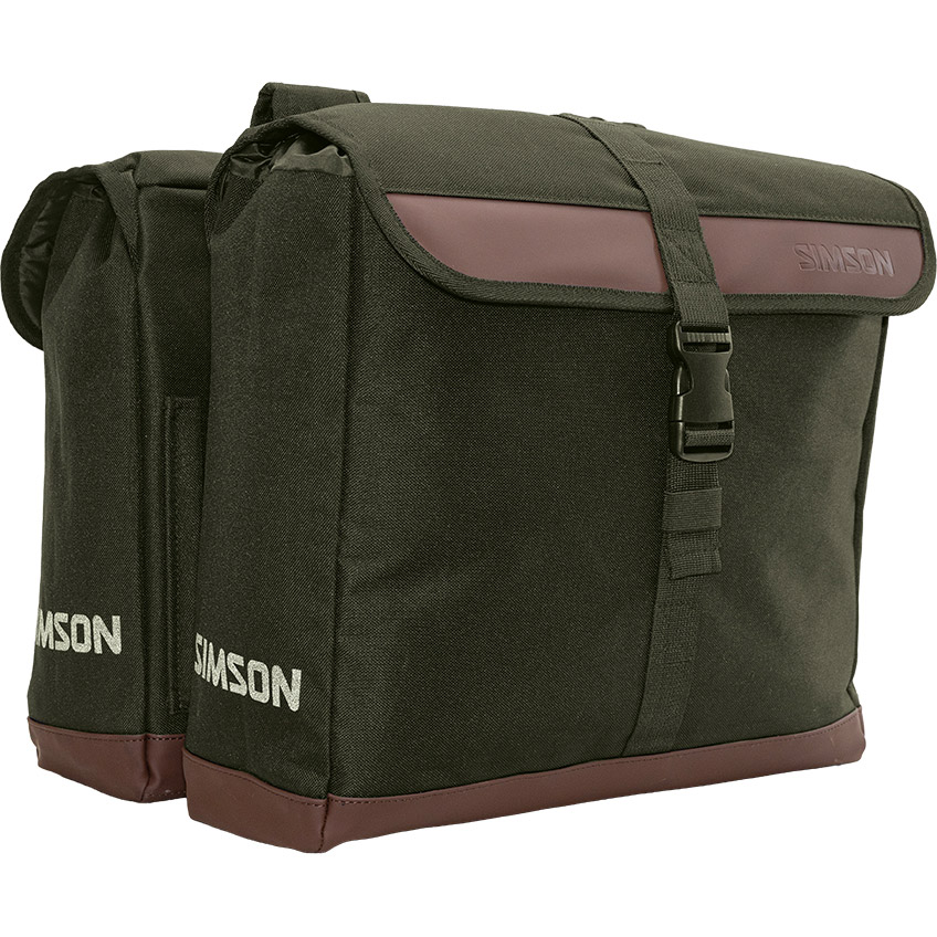 Simson dubbele tas Urban 35l olijfgroen
