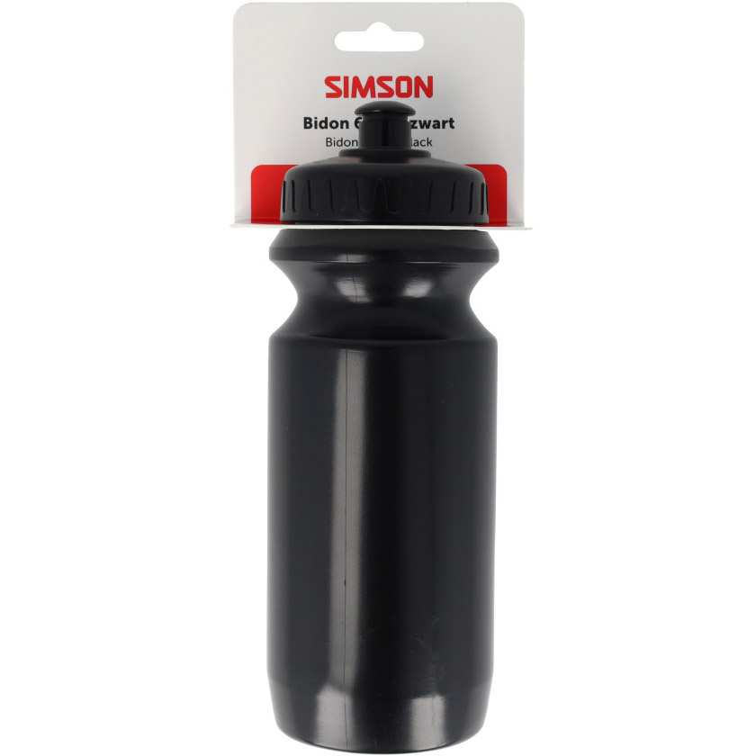 Simson bidon 600ml zwart
