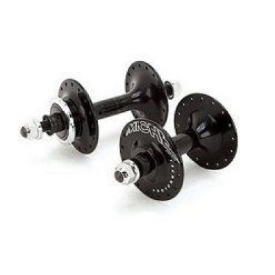 Miche Naafset Pista/Pista V+A 36g hoge-flens flip/flop zwart