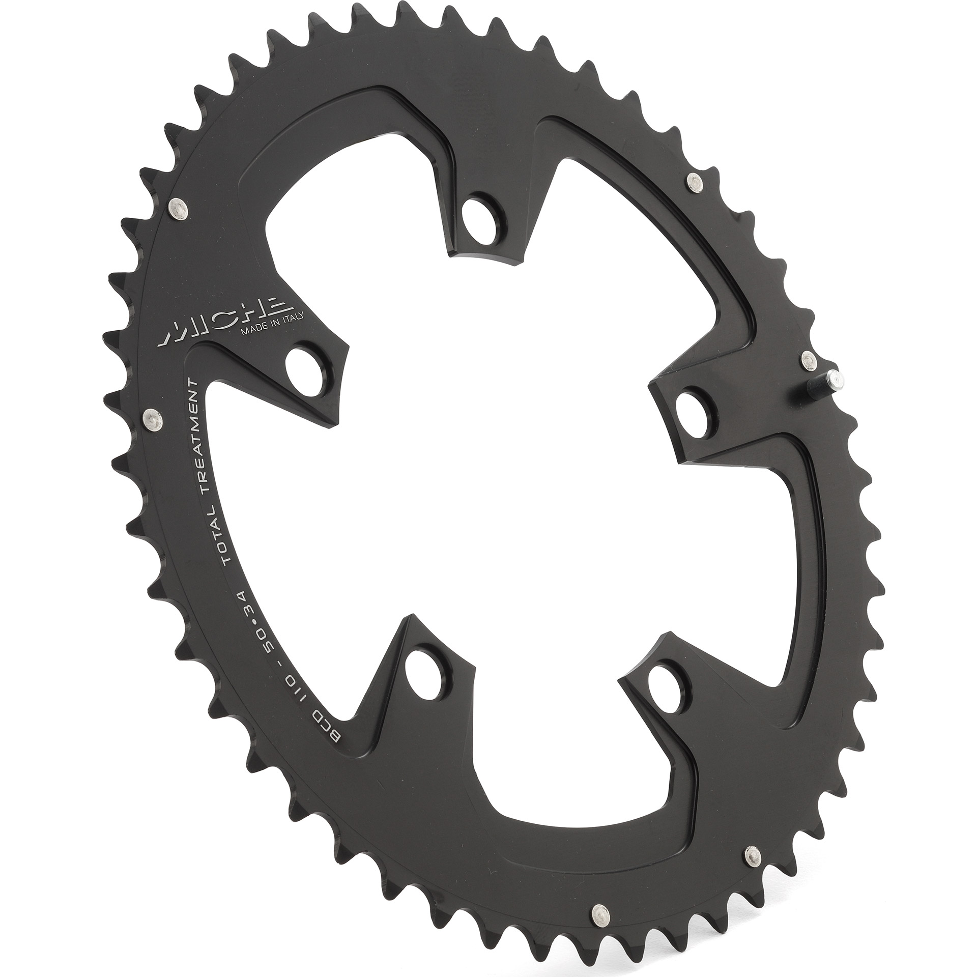 Miche kettingblad 50T Team 10s 5 arms zwart (miche crankstel)