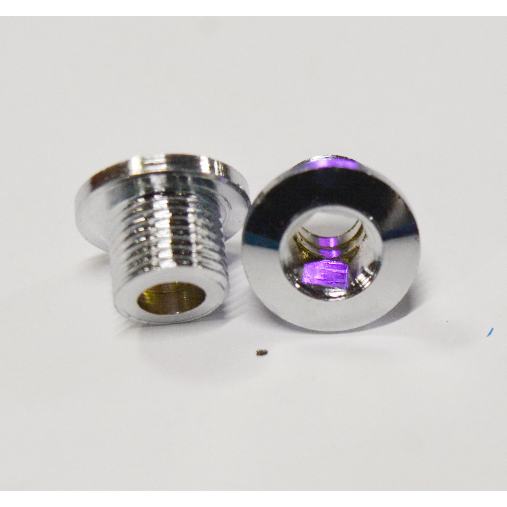 Miche kettingbladbout M8x6 kort chroom