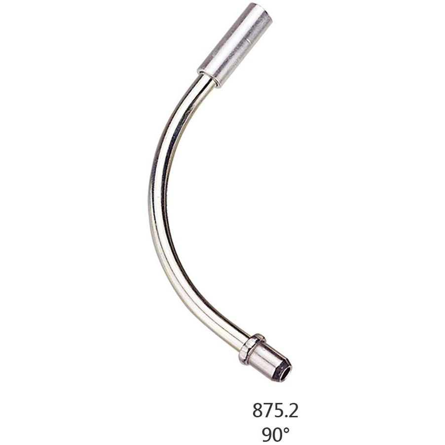 Tektro remkabelpijp #875.2 90° RVS