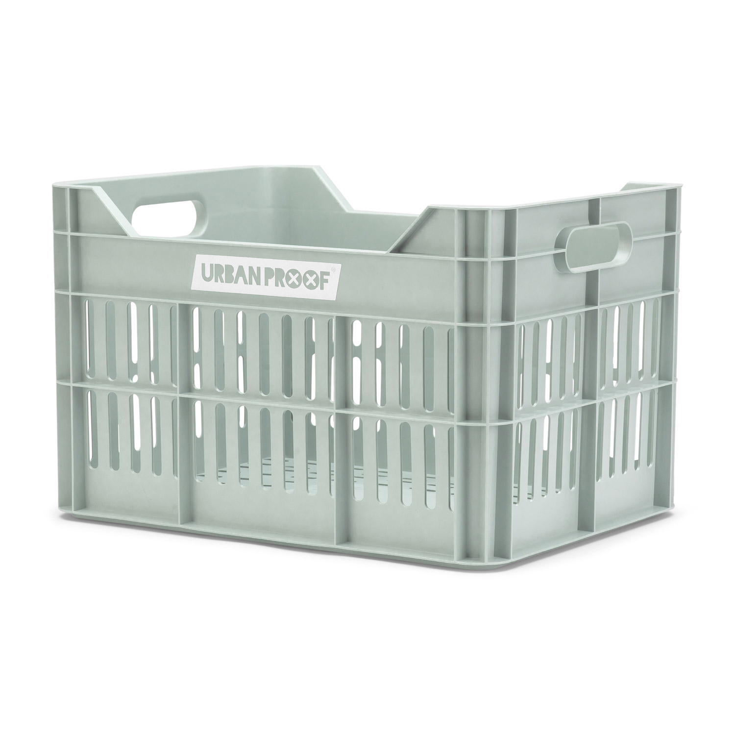 UrbanProof krat Click 30l rPET mintgroen