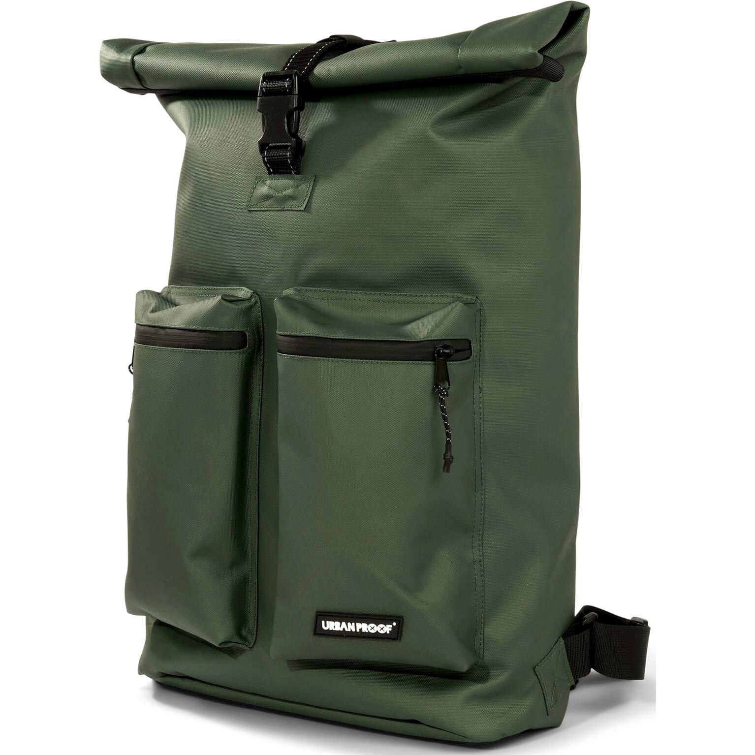 UrbanProof fietstas RollTop Up Recycle 20l groen