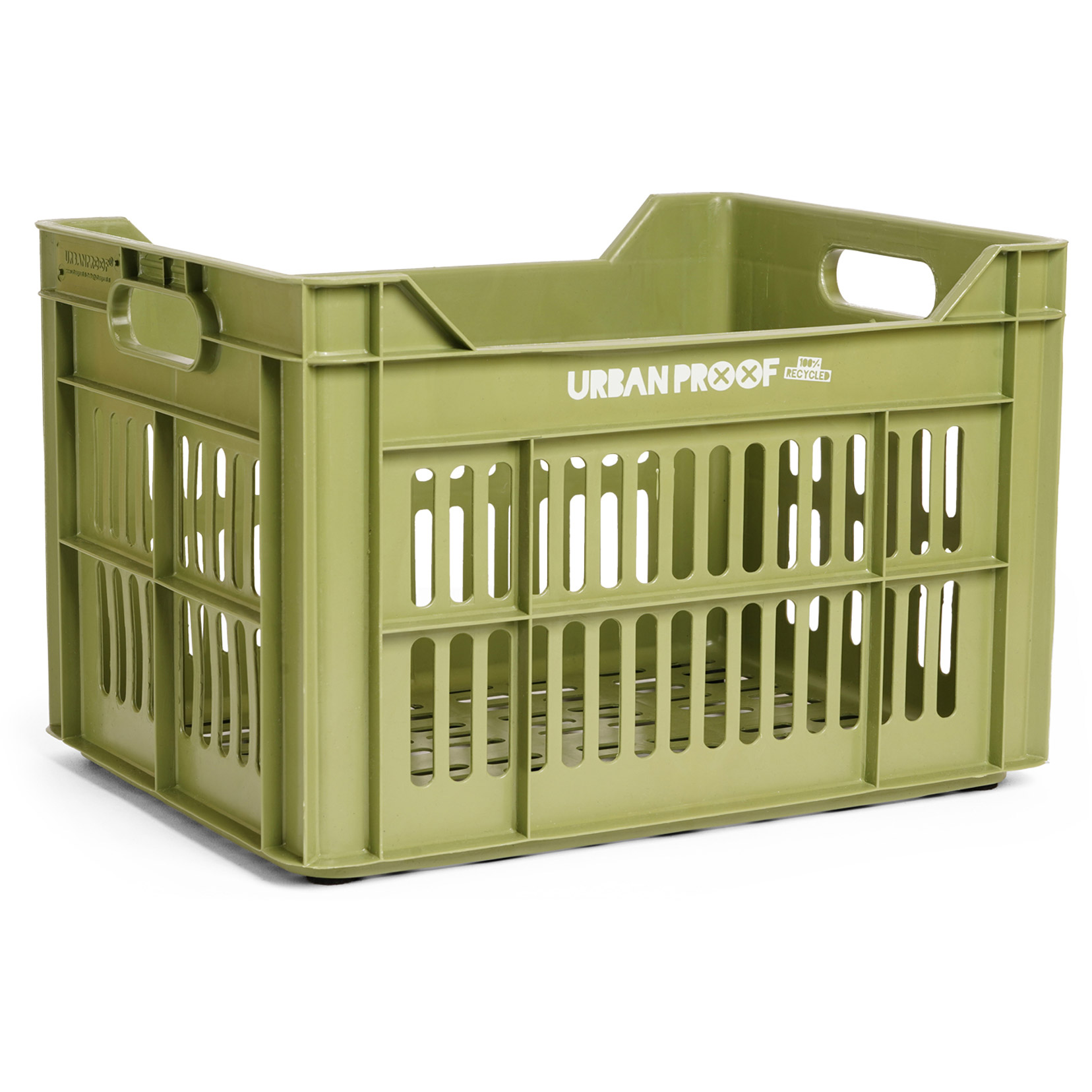 UrbanProof krat 30l rPET olijfgroen