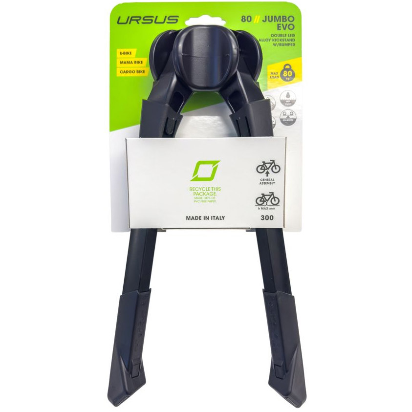 Ursus dubbele standaard Jumbo Evo 330mm alu zwart