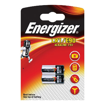 Energizer Alkaline 1,5V LR1/E90 Blister 2 stuks
