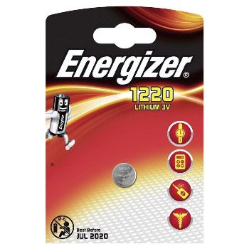 Energizer Lithium 3V  CR1220 Blister 1 stuk