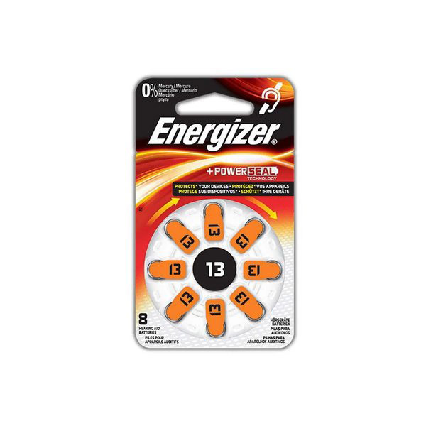 Energizer PR48/13 gehoortoest. batt. 1,45V blister 8 stuks