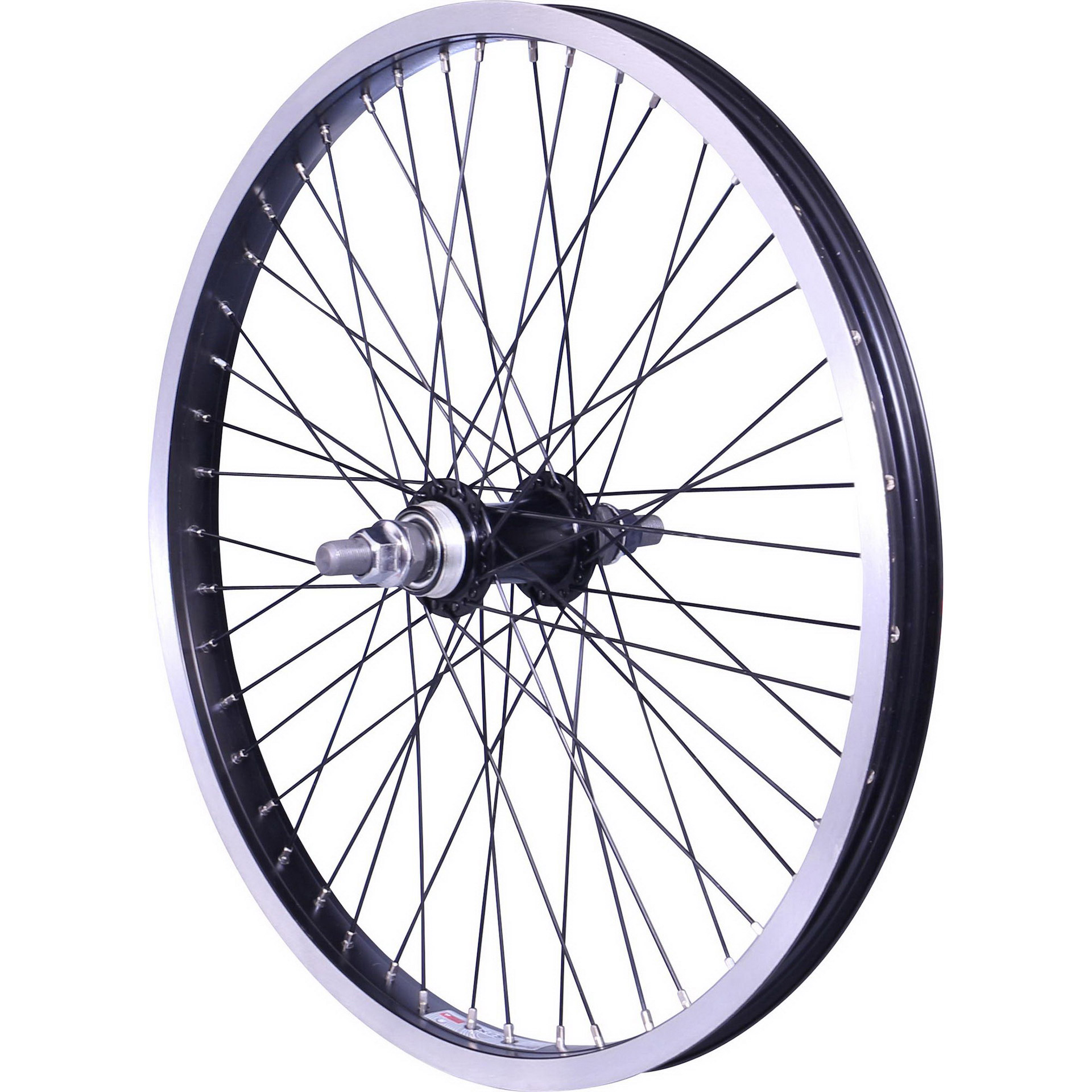 Velox achterwiel BMX Cargo 20" freewheel 14mm as 48sp zw.
