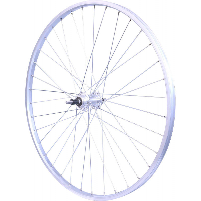 Velox achterwiel Mach1 M110 28" Urban freewheel 1v zilver