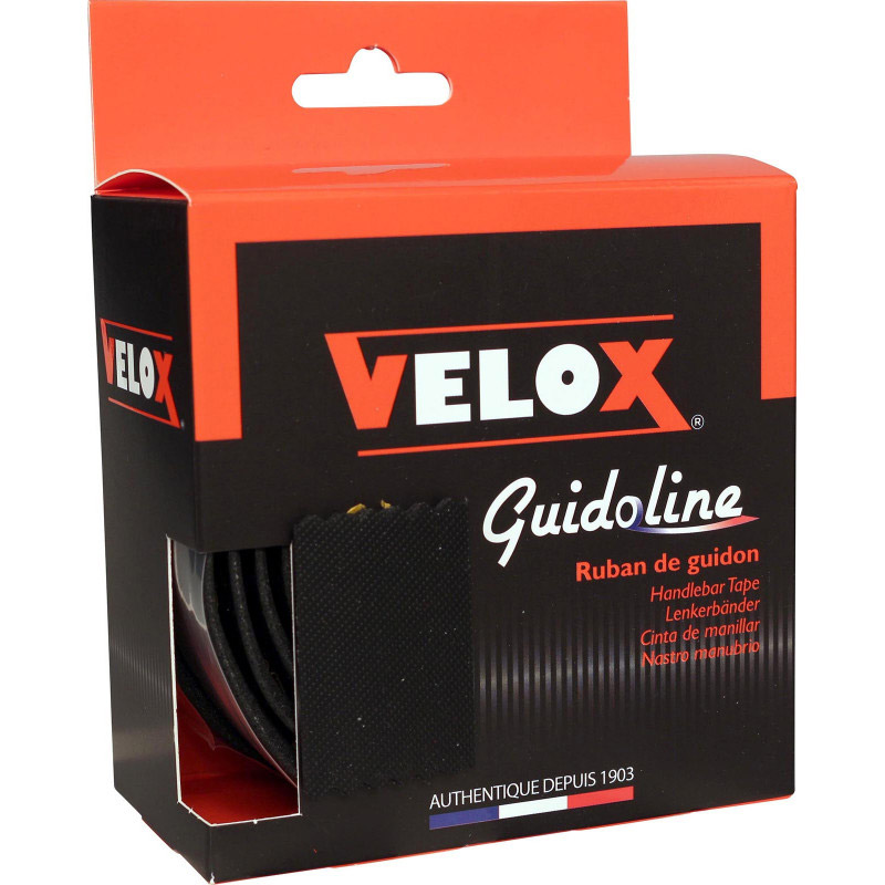 Velox stuurtape High Grip 3.5 zwart (2st)
