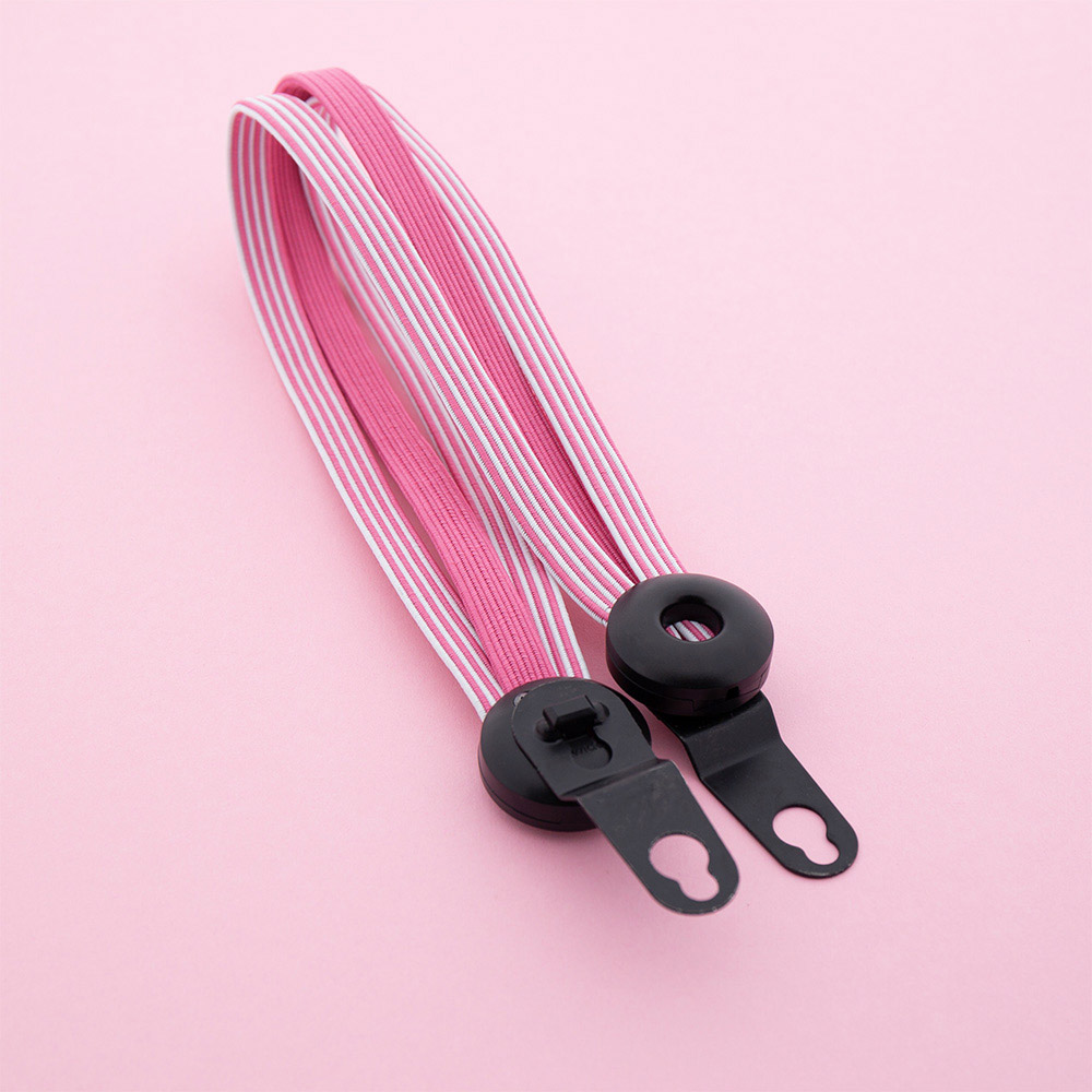 Widek snelbinder Explorer 16" zwarte beugels roze/wit