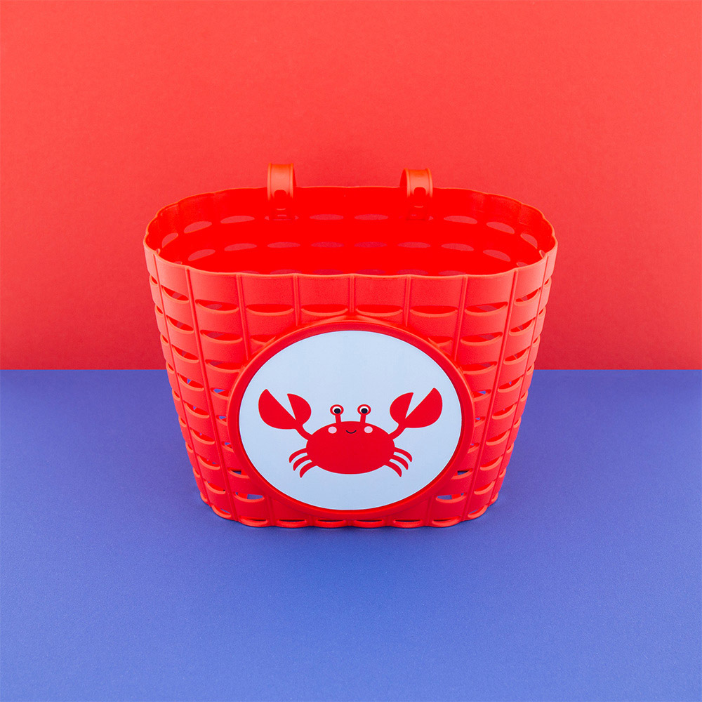 Widek kindermand Explorer Clappy Crab rood