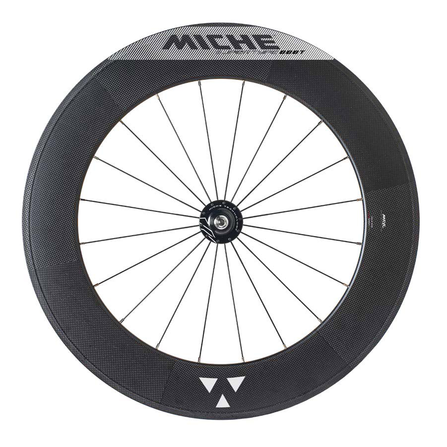 Miche voorwiel Supertype 888 T 28" single speed tube carbon