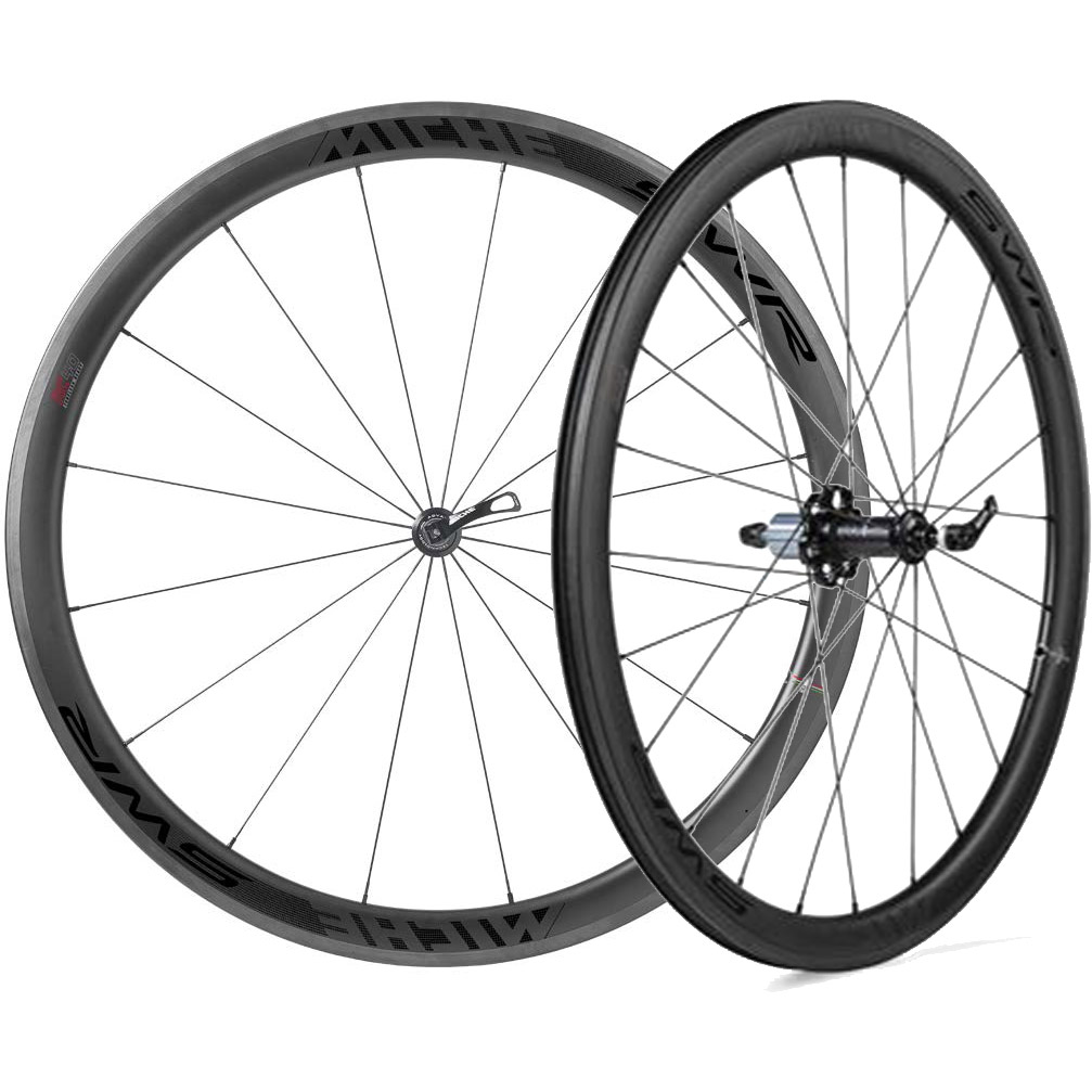 Miche wielset SWR RC 40  28" Shimano tubeless ready carbon