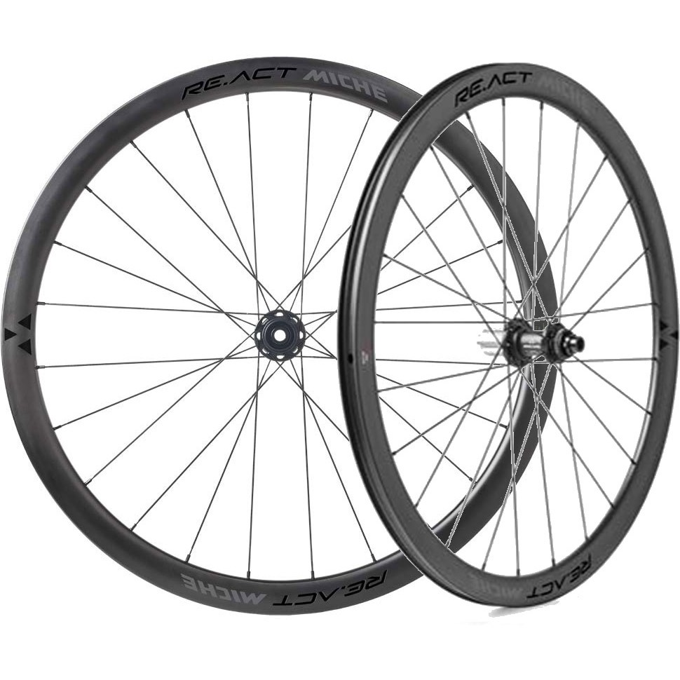 Miche wielset RE.ACT Disc clincher Shimano passing