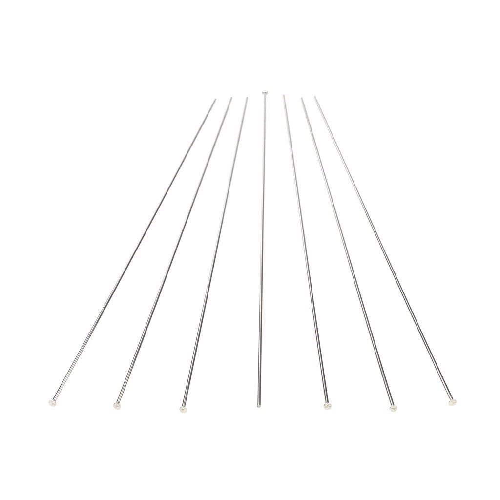 Alpina spaak M4/303 recht z. draad verzinkt zilver (500st)