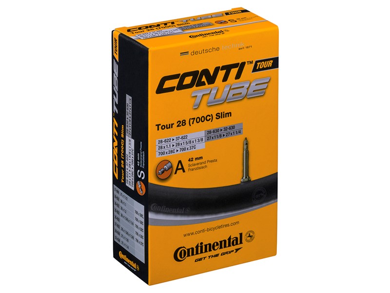 Continental binnenband Tour Slim 28" 28/37-622 FV 42mm