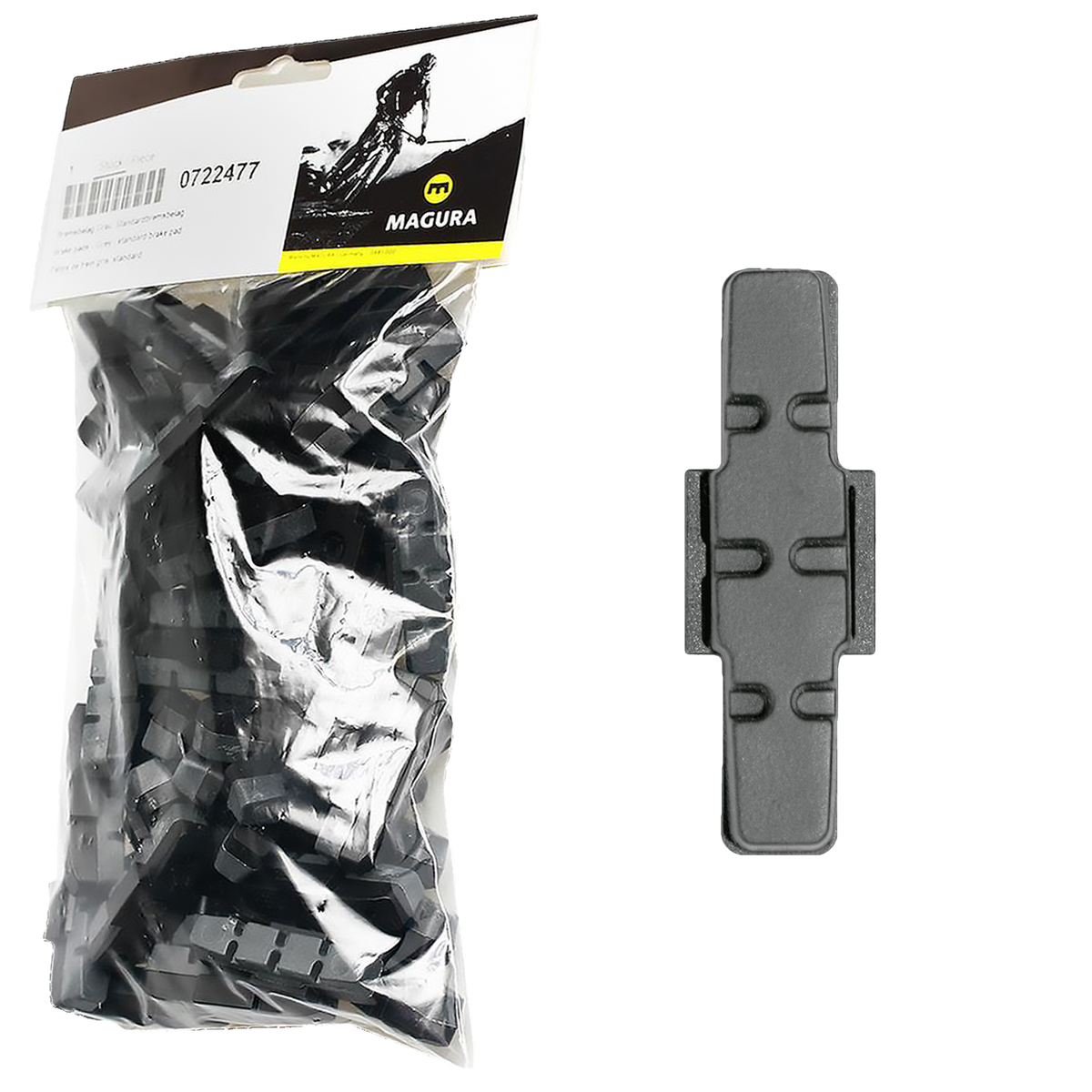 Remblokje grijs (VE = 25 sets)