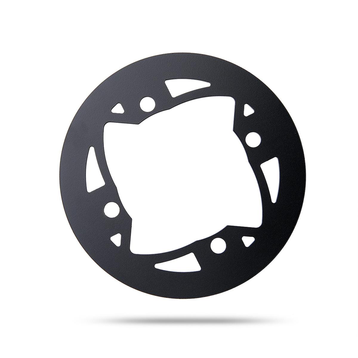 Kettingbeschermer e-bike, Ø 162 mm, zwart