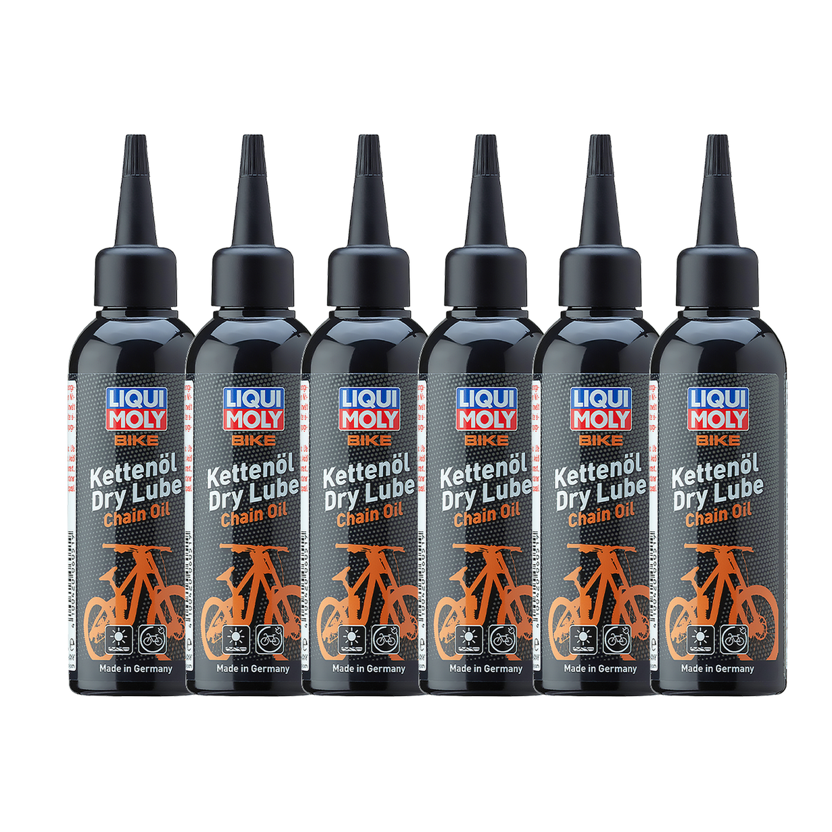 Bike-kettingolie Dry Lube, 100 ml, 6 flessen per doos