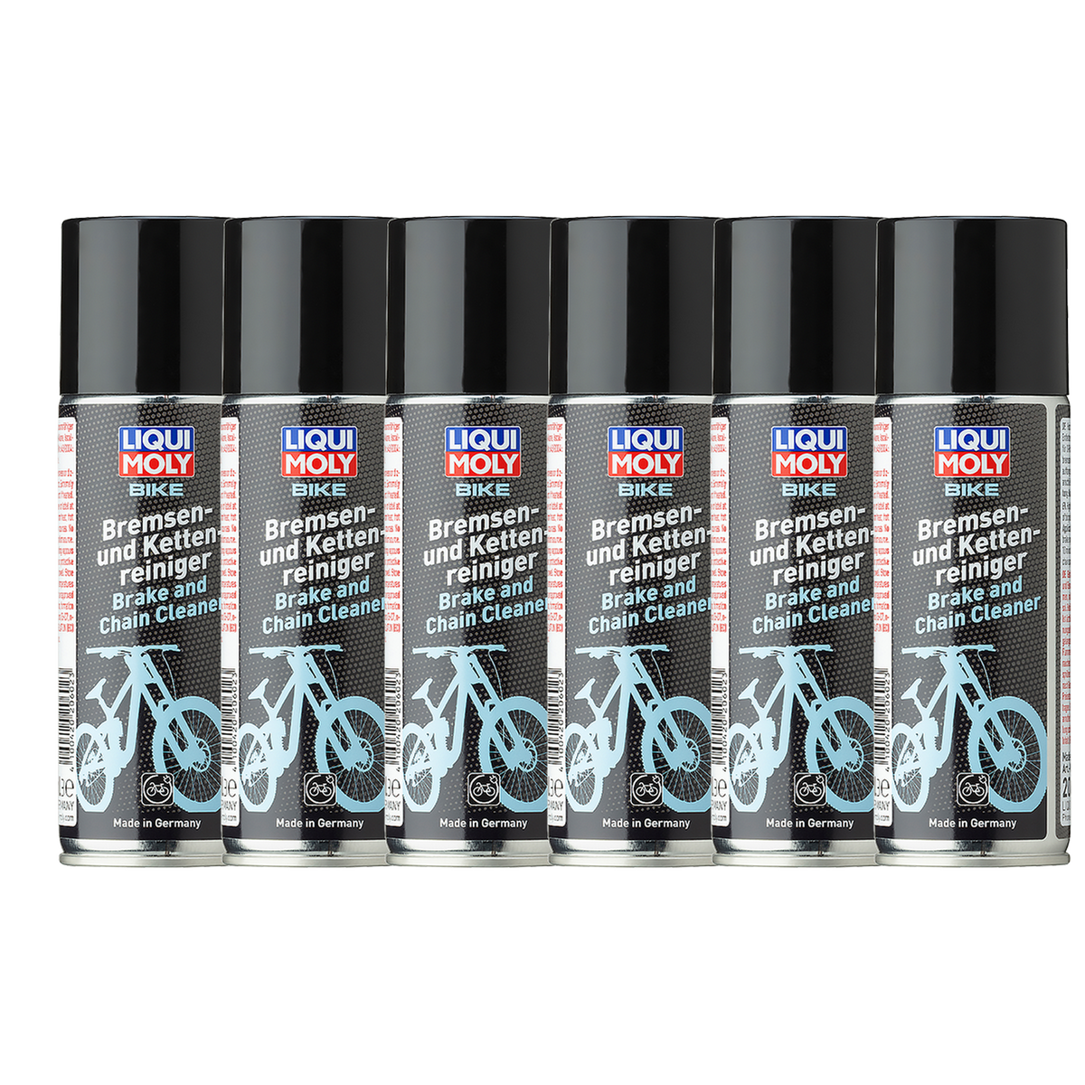 Bike-ketting- en remmenreiniger, 400 ml, 6 tubes per doos