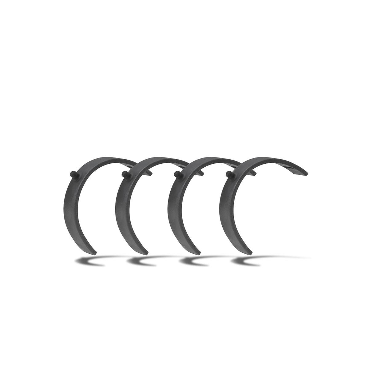 Set afstandsrubbers displayhouder 35,0 mm Nyon (BUI350)