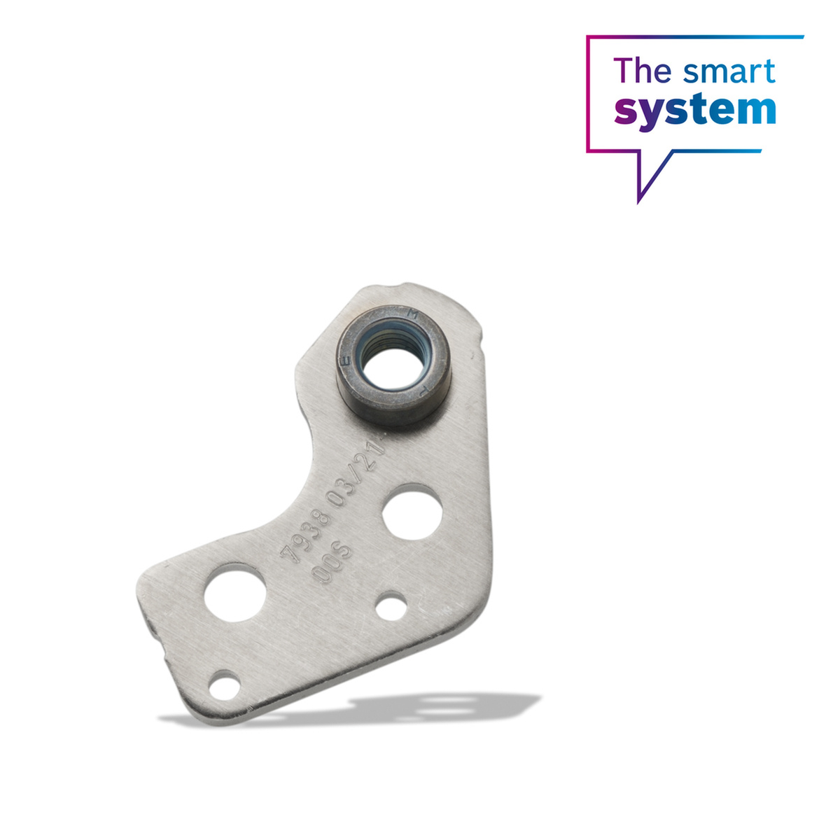 Montageplaat, kort rechts (BDU37YY)