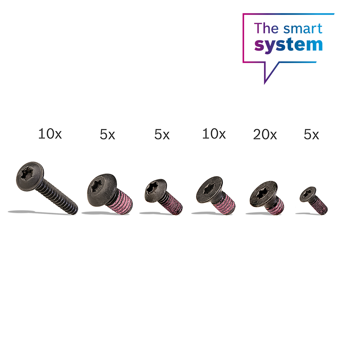 Schroevenset ABS (BAS33YY, BAS35YY)
