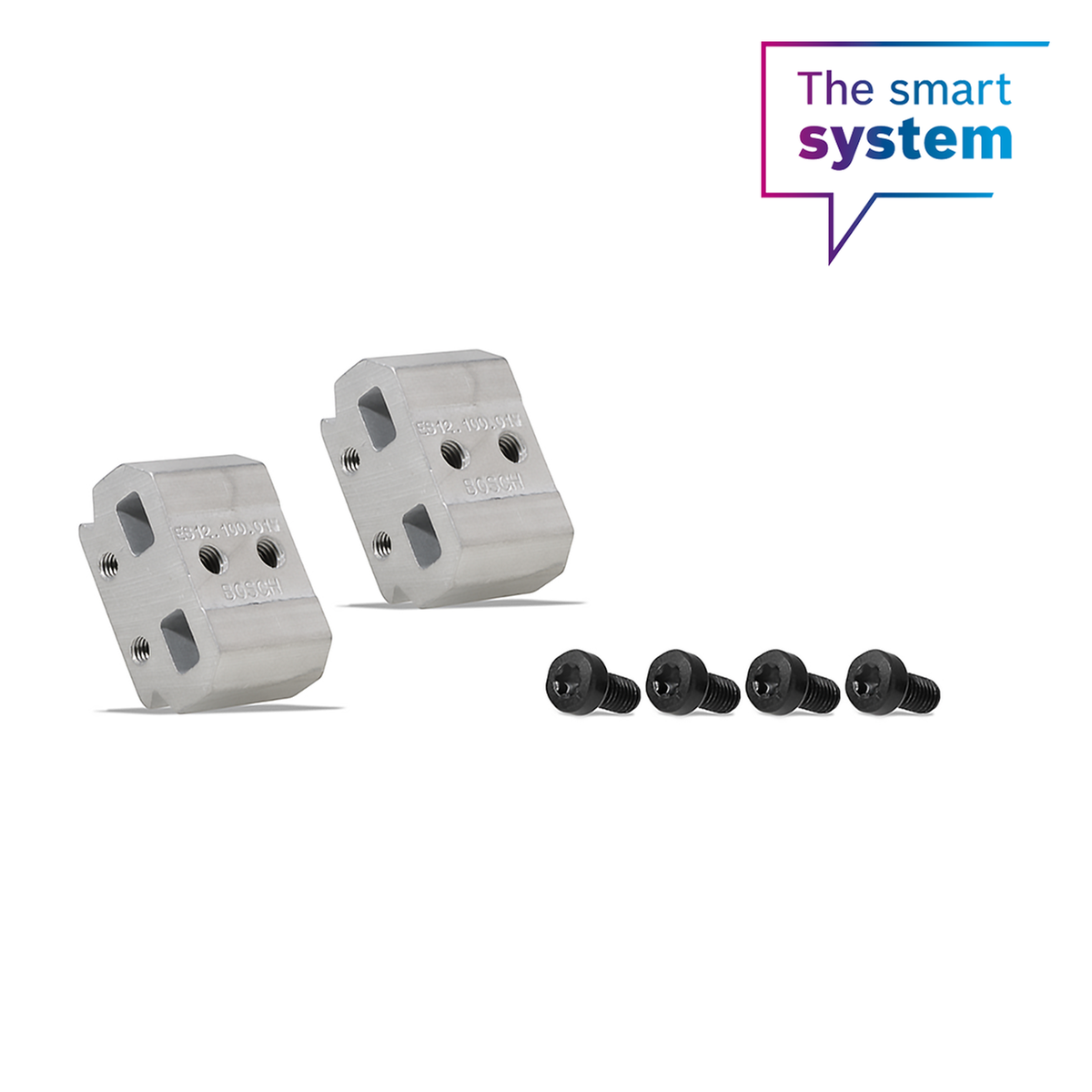 Montageset frame basis, PowerTube 500/625/750 verticaal, pivot (BBP37YY)