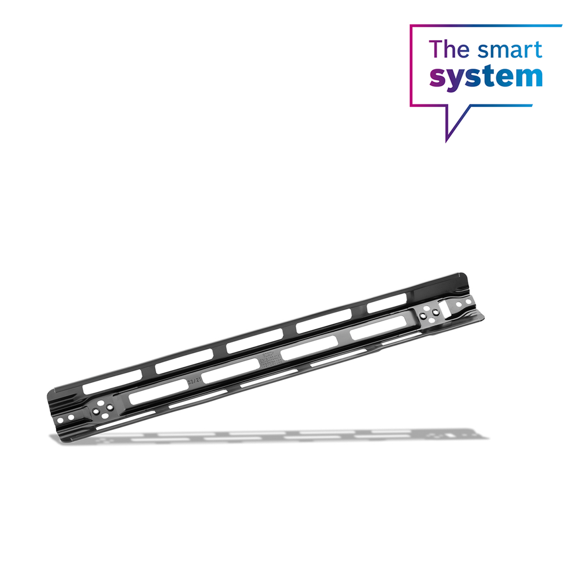 Montagerail met randbescherming, PowerTube 500 verticaal, axiaal(BBP375Y)