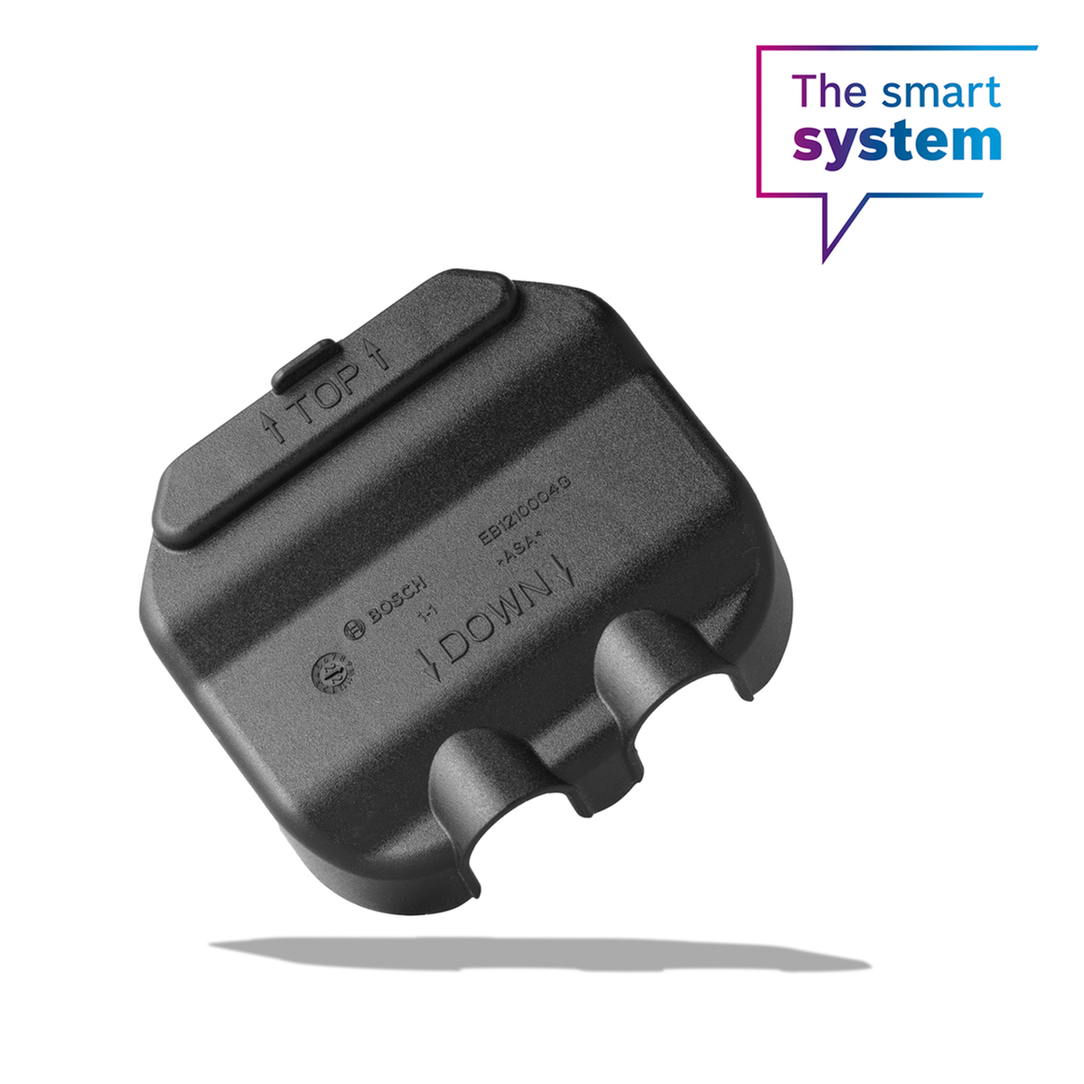 Afdekkap voor accuaansluiting, montagerail boven