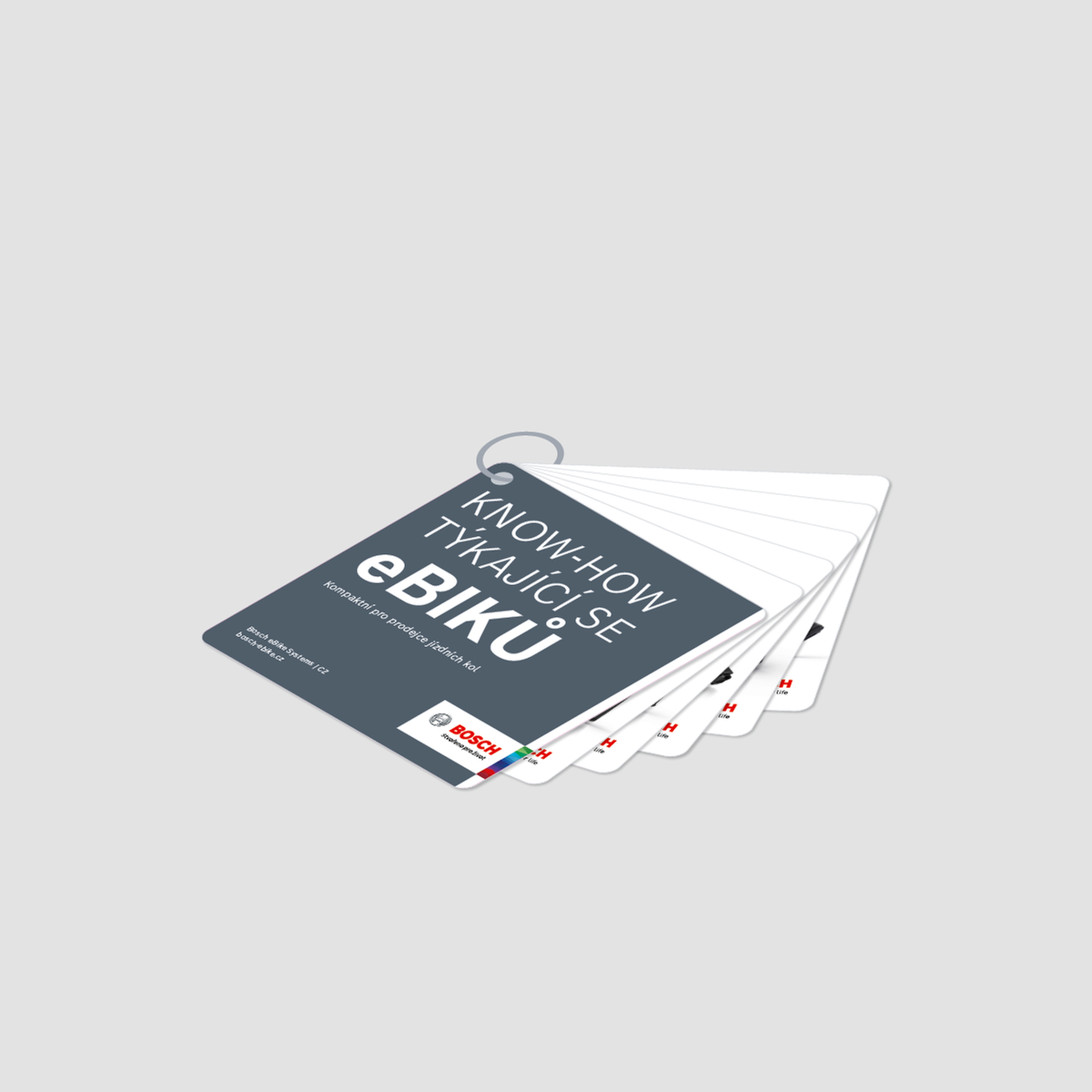 Bosch eBike-knowhow-kaartenset CZ